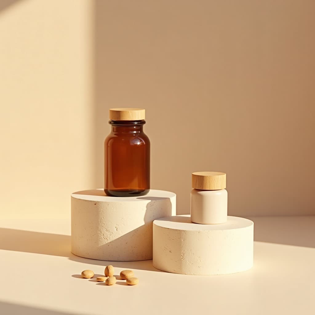 Unbranded treatment still life in the ReviveRx Plus visual world