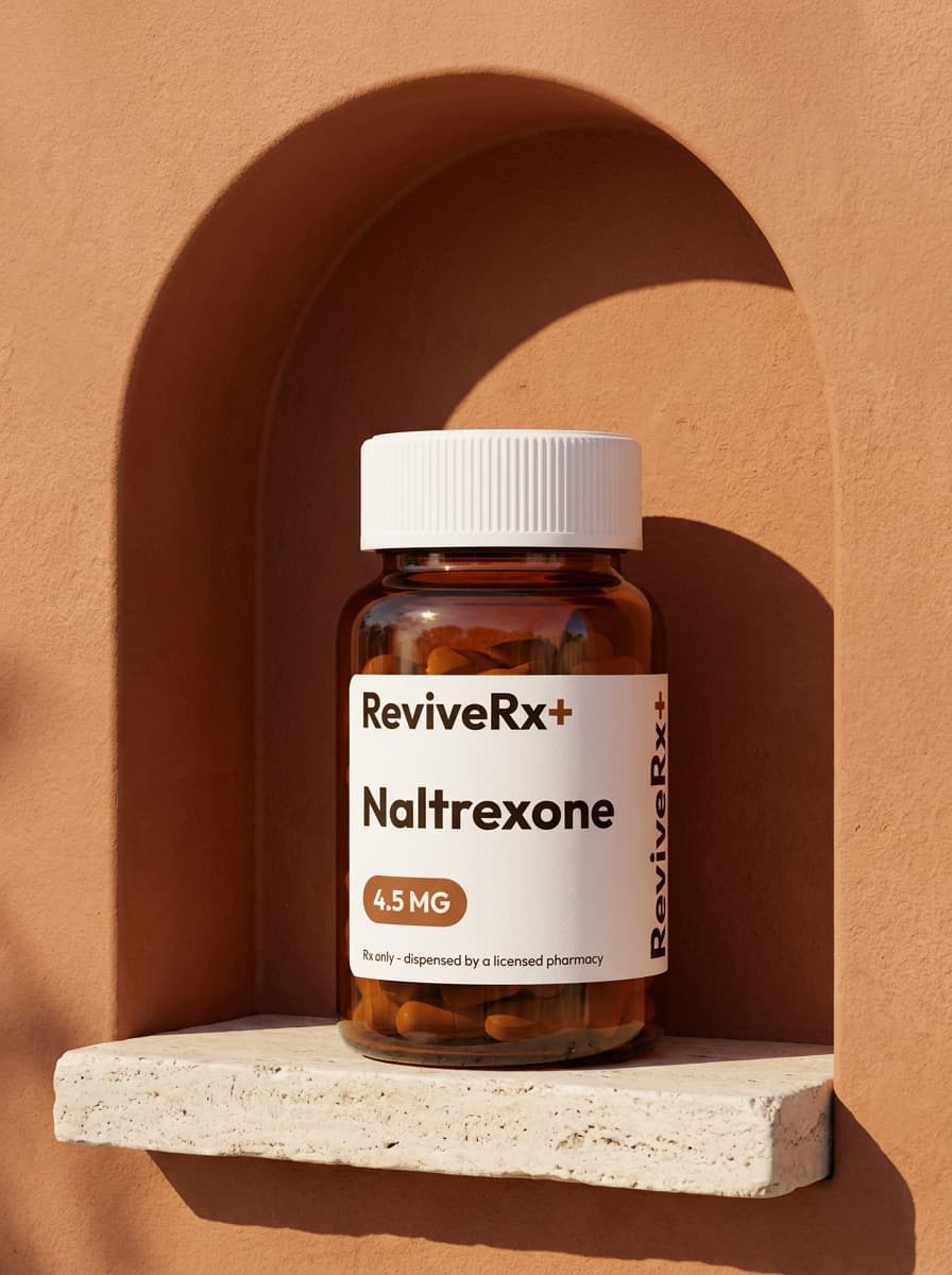 Low-dose naltrexone — illustrative product photograph